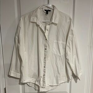 White Button-Up Shirt